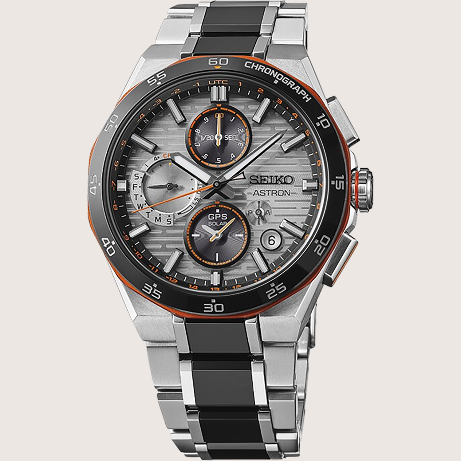 Astron  GPS Solar Dual Time Chronograph Limitert
