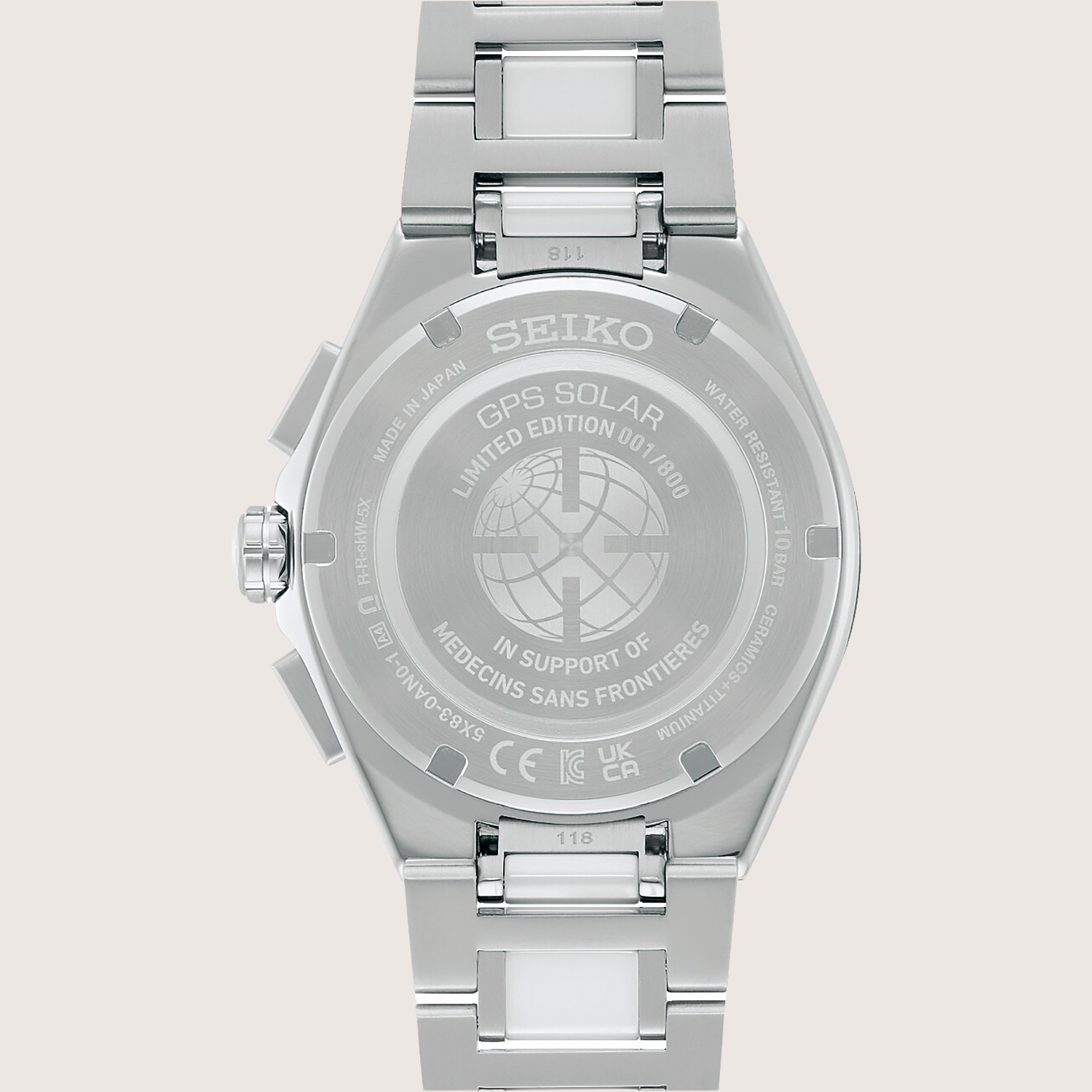 Astron  GPS Solar Dual Time Chronograph Limitiert