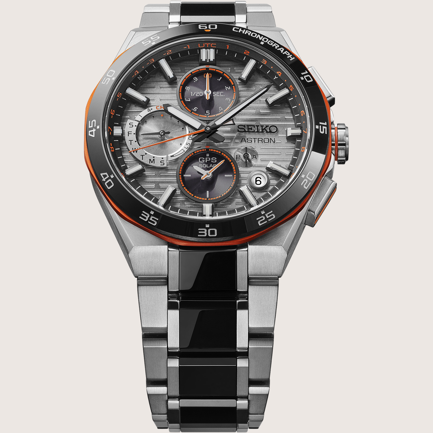 Astron  GPS Solar Dual Time Chronograph Limitert