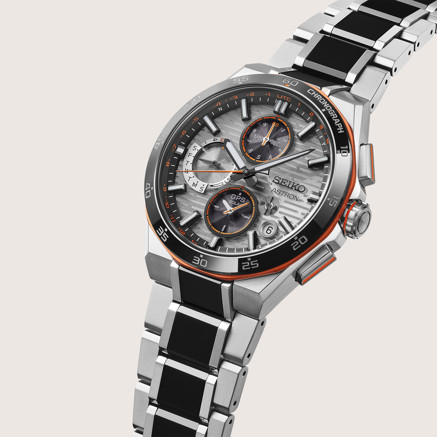 Astron  GPS Solar Dual Time Chronograph Limitert